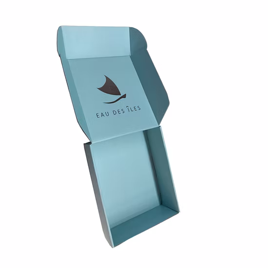 2019 Kartonverpackung im neuen Stil aus Wellpappe, farbiger Papierkarton